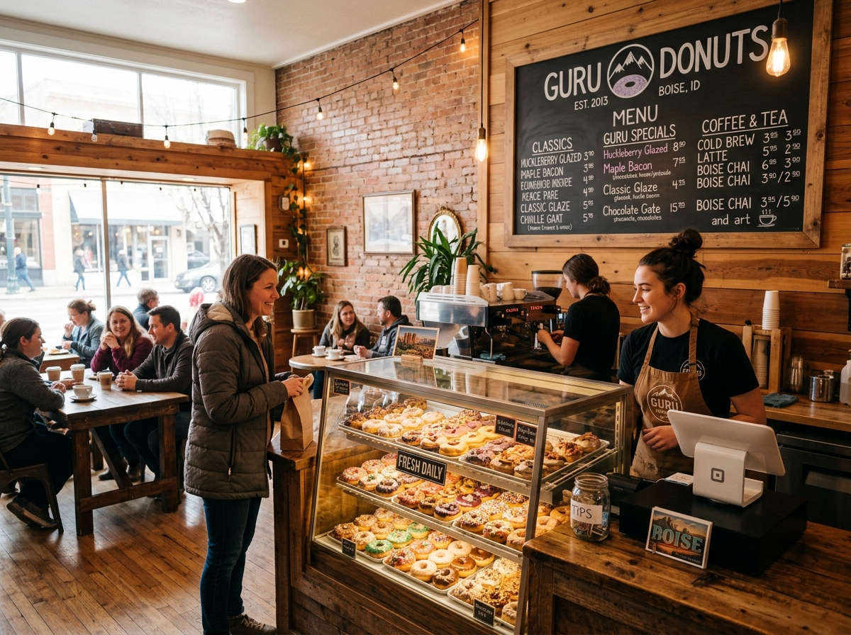 My Donuts Idaho shop interior